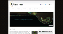Desktop Screenshot of carbonsitars.com